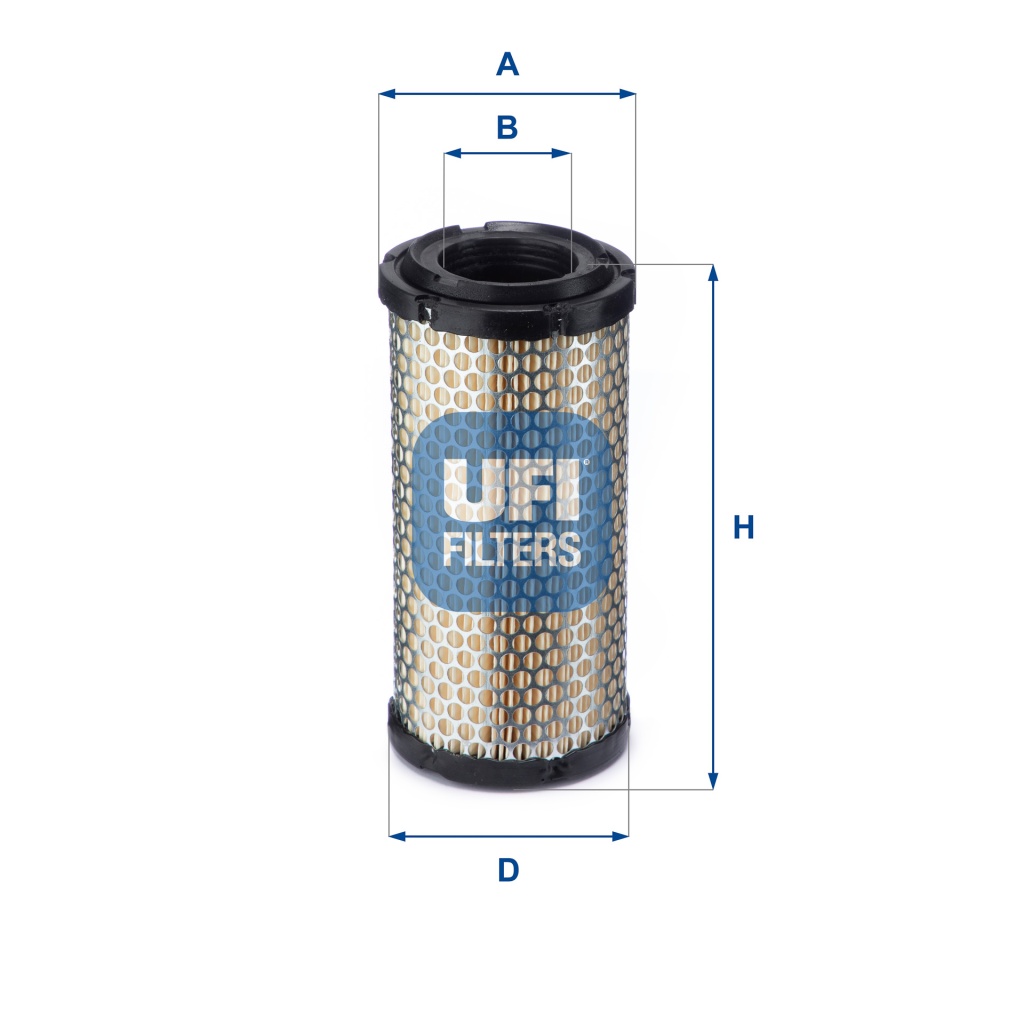 Filtre à air - bellier docker 520D/ jade 520D/ opale 520D 08> — Réf. UFI 27.A05.00