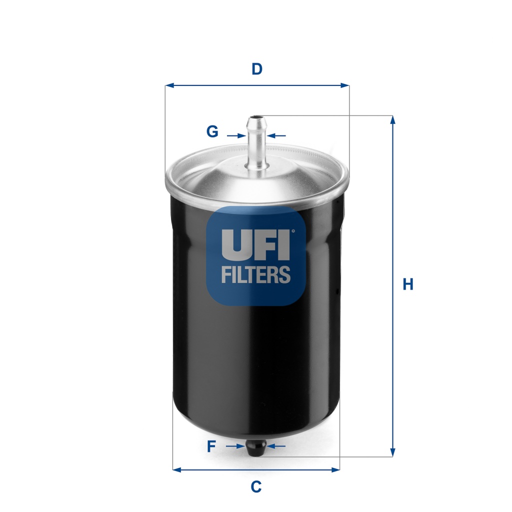 Filtre à carburant - Fiat Ulysse 2.0/ scudo 1.6/ 95> — Réf. UFI 31.500.00