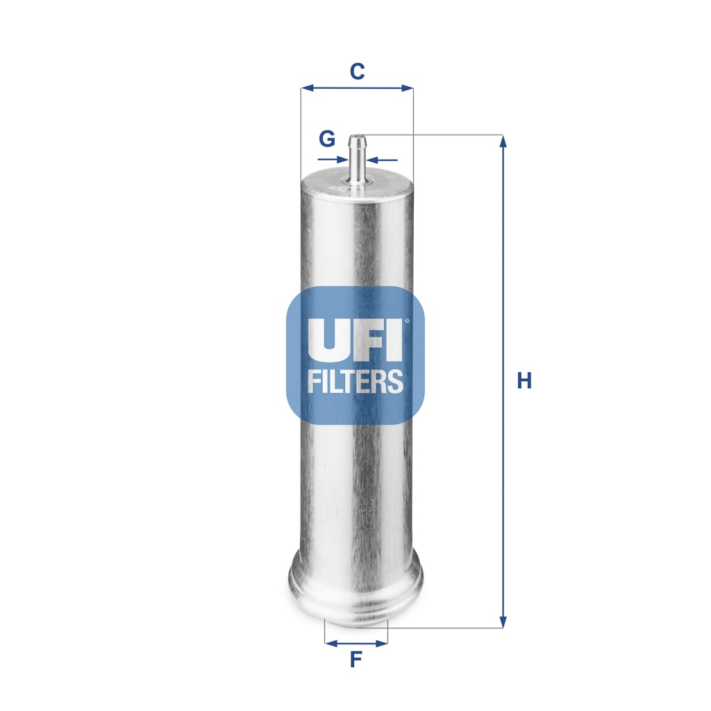Filtre à carburant - Bmw 1 E81 116D/ 5 F10 518D/ 14> — Réf. UFI 31.851.00