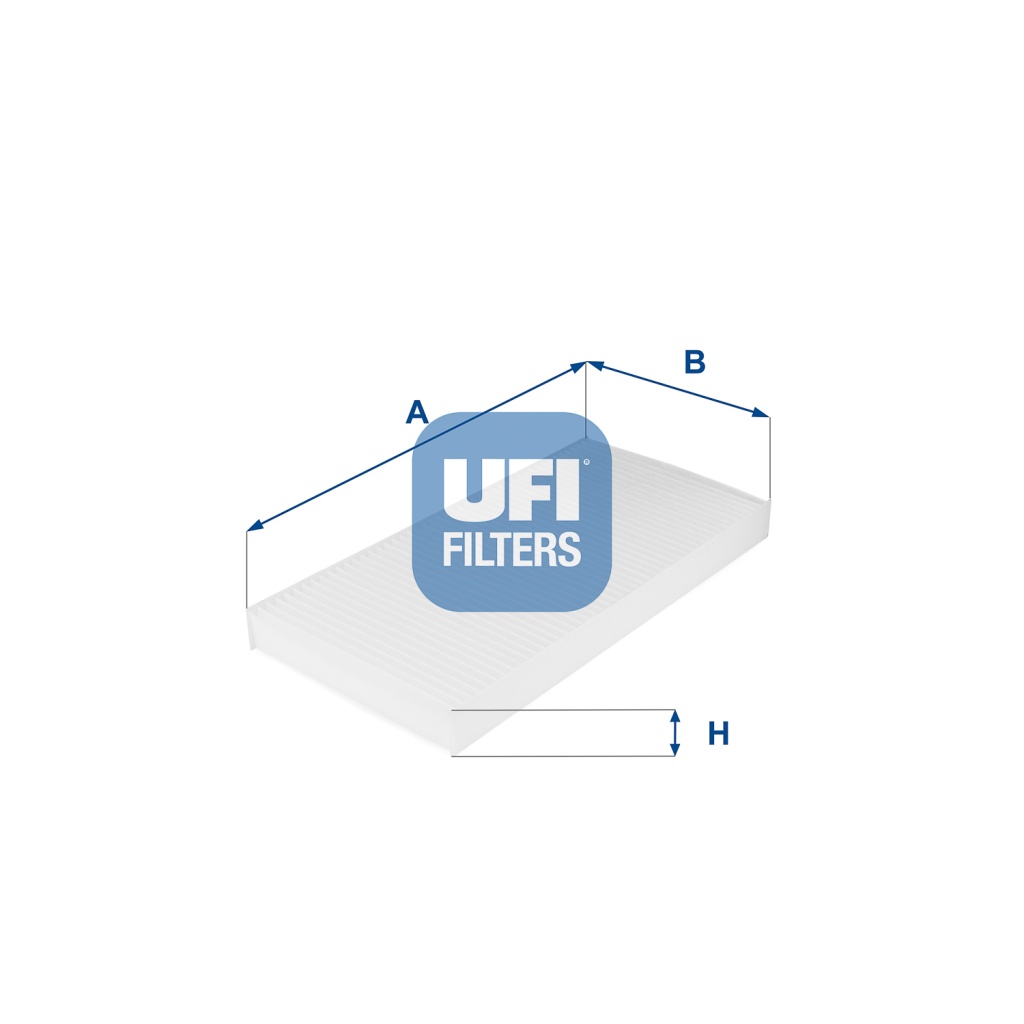 Filtre, air d'habitacle Fiat Croma 05> — Réf. UFI 53.045.00