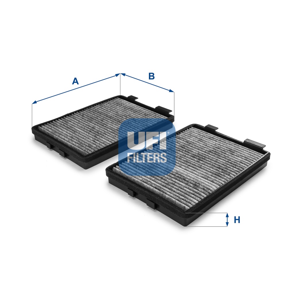 Filtre, air d'habitacle - Bmw 5 E39 02> — Réf. UFI 54.108.00